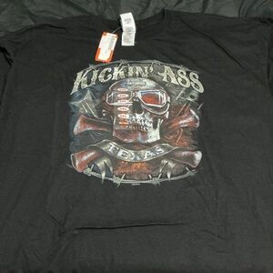 Harley-Davidson Black Skull Graphic Tee